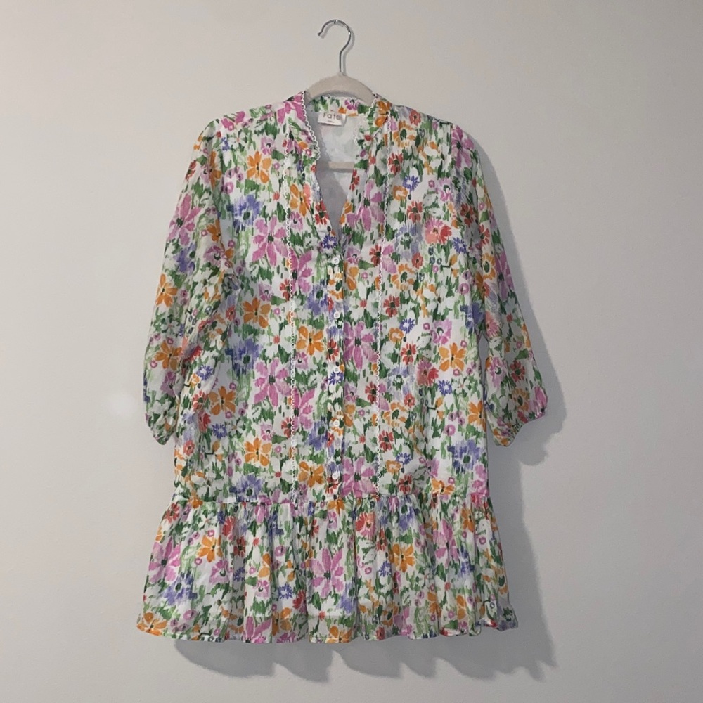 Fate Multicolor Floral Dress